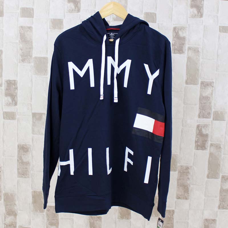 TOMMY HILFIGER トミー ヒルフィガー ビッグロゴ スウェットパーカー 09T4033 ...