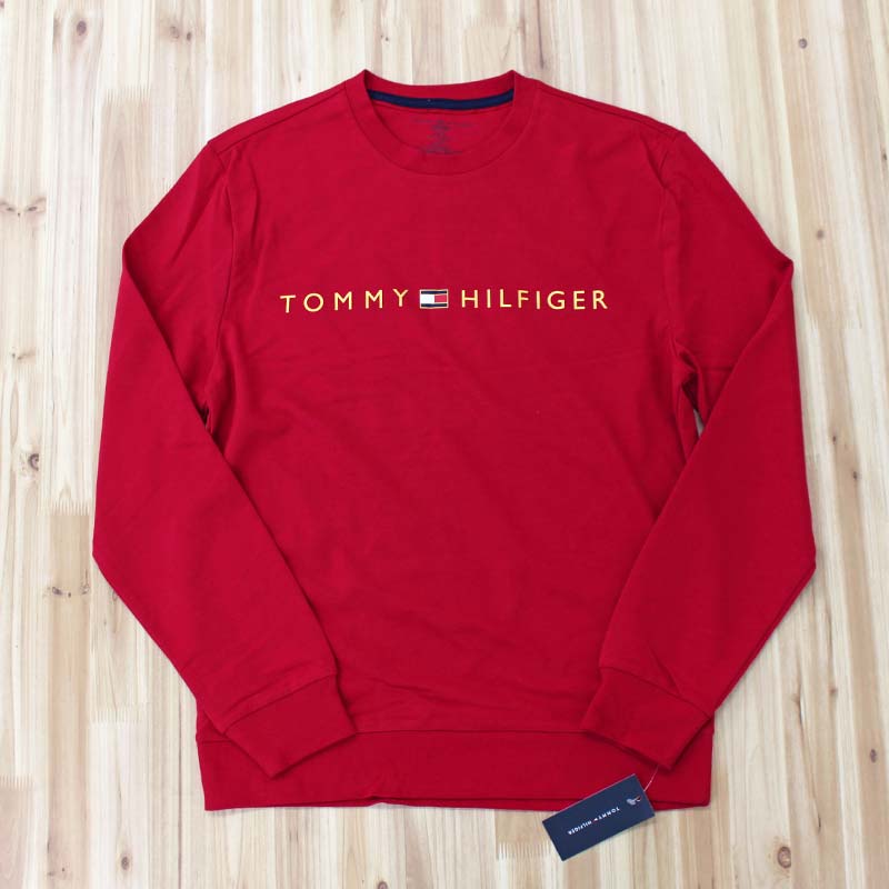 TOMMY HILFIGER トミー ヒルフィガー エッセンシャルロゴ スウェット トレーナー 09T3896 メンズ ブランド