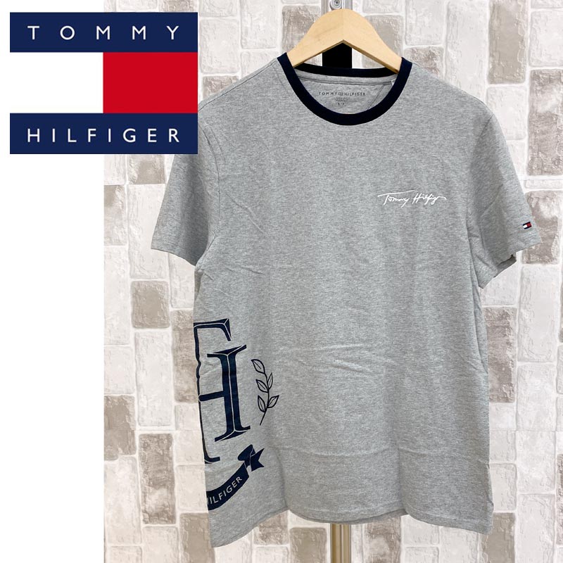 TOMMY HILFIGER ビッグサイドロゴ クルーネックTシャツ CEPTOR TEE トミー ...