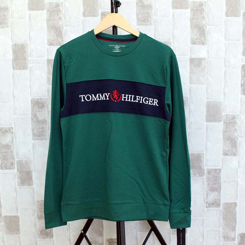 TOMMY HILFIGER トミー ヒルフィガー クレストクルーネック スウェット