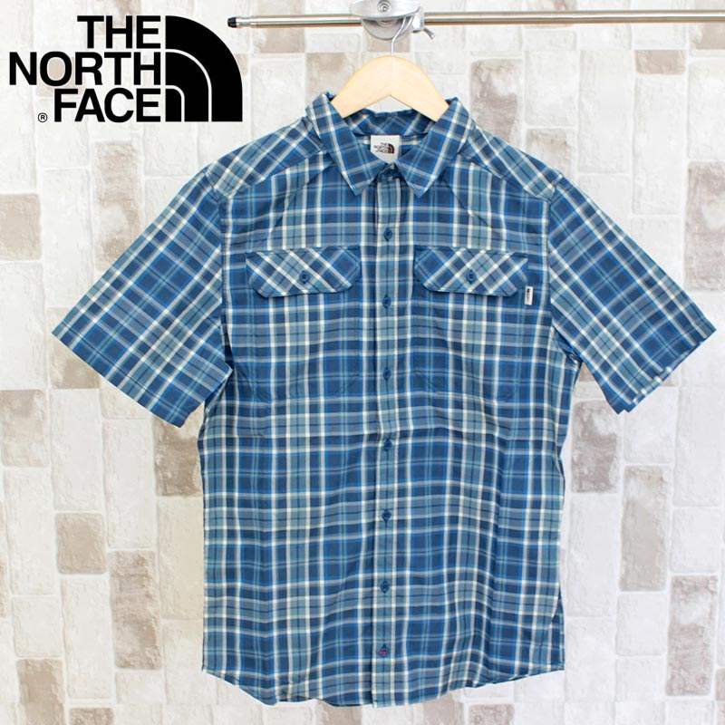 THE NORTH FACE ザ ノースフェイス パインノット チェックシャツ M S/S PINE...