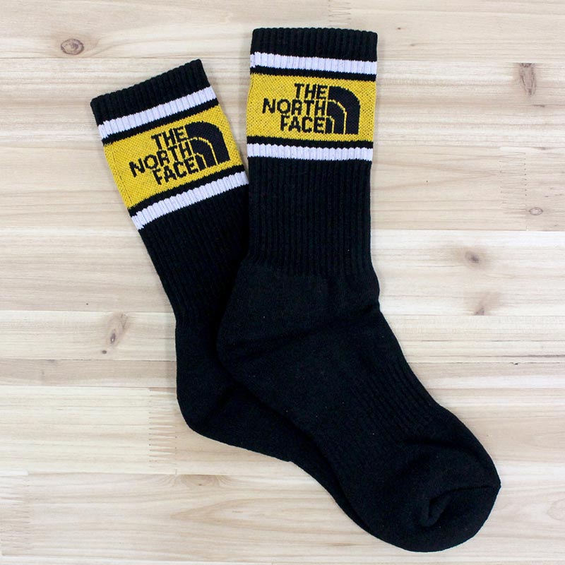 THE NORTH FACE ザ ノースフェイス ライン入りミッドソックス MID SOCKS White Label Korea Line 靴下  メンズ レディース ユニセックス 人気ブランド プレゼント