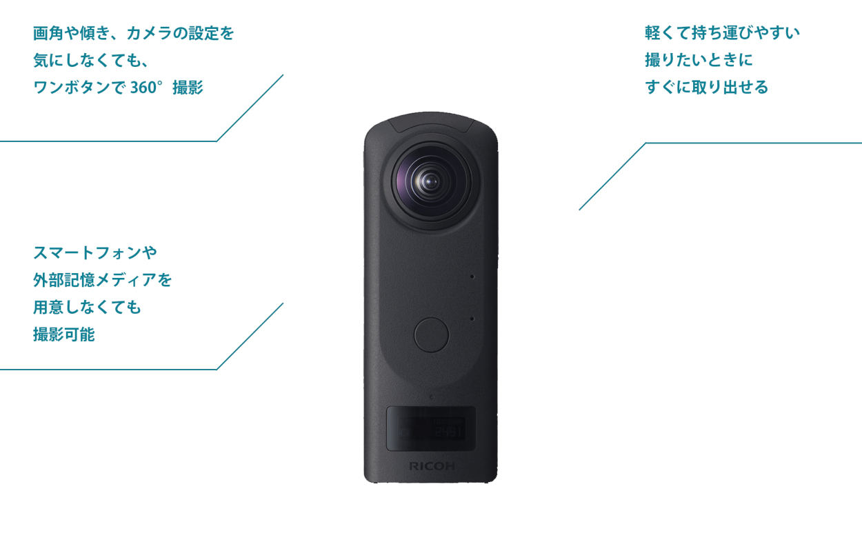 RICOH THETA リコー シータ Z1 51GB 3年保証モデル