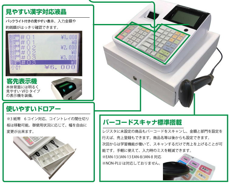 良質 CLOVERレジスター 40部門 JET-670 copycatguate.com