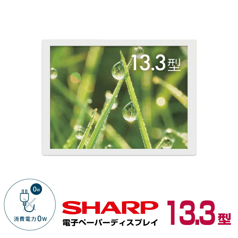 �\���t(11�����{���ח\��) �V���[�v �J���[�d�q�y�[�p�[�f�B�X�v���C 13.3�^ EP-C131 �{�� SHARP