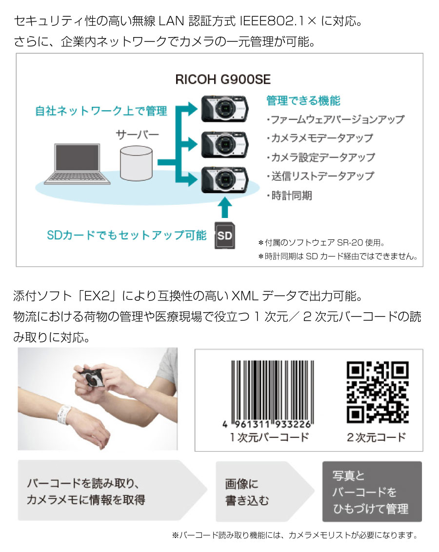 リコー（RICOH） メーカー在庫限り 防水・防塵・業務用デジタルカメラ