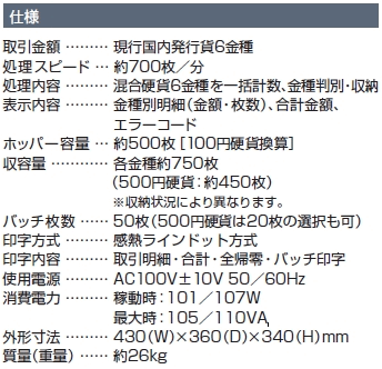 グローリー 硬貨計数機 硬貨選別機 コインカウンター SU-201P-H : su-200p : オフィス店舗用品トップジャパン - 通販 -  Yahoo!ショッピング