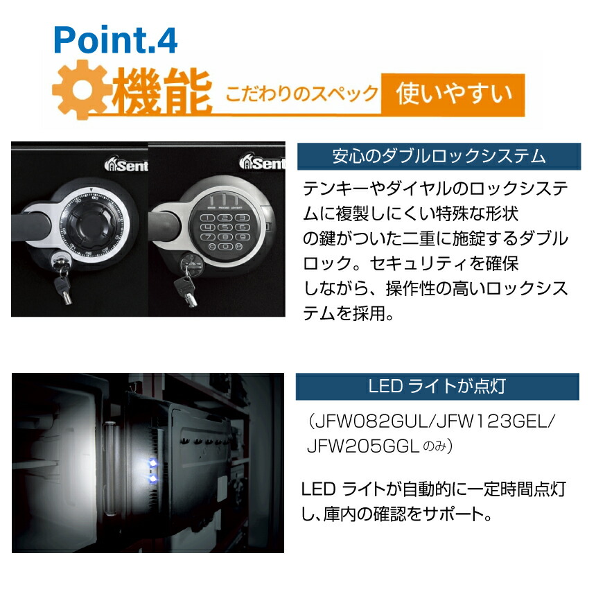 1時間耐火・耐水金庫 JFW123GEL-C | 文房具・事務用品 通販