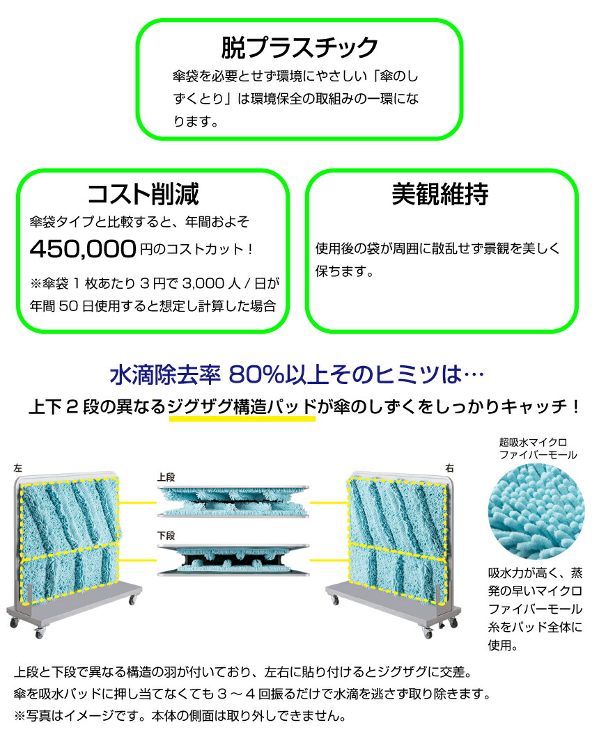 KING JIM（キングジム） 傘のしずくとり KASA10シル : オフィス店舗