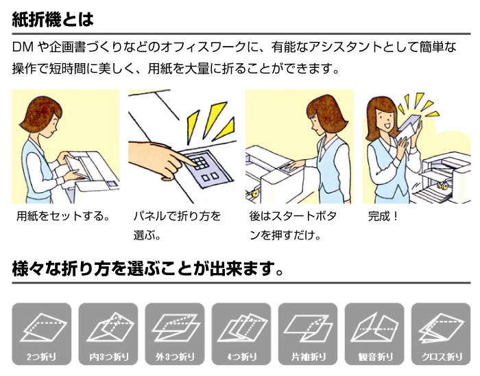 自動紙折り機 ライオン事務機 LF-S650 LION 紙折り機 (84644) : lf