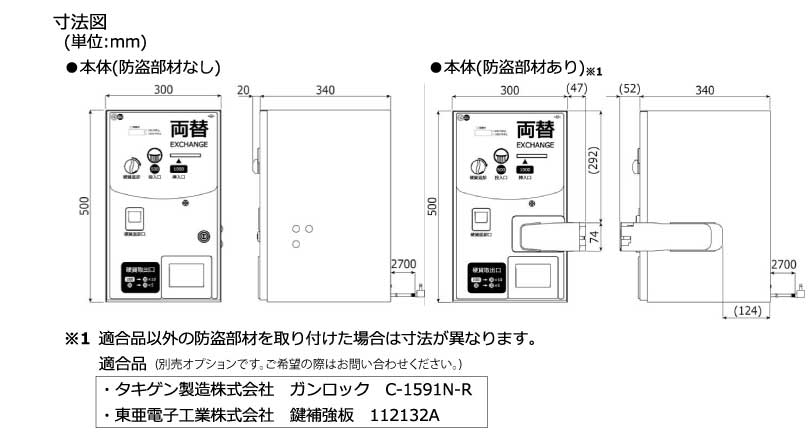 2024年度発行新紙幣対応 東亜電子工業 両替機 架台(スタンド)付き 