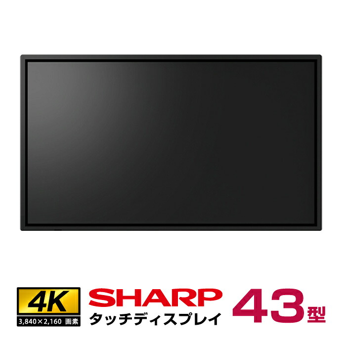 �\���t(11�����{���ח\��) �V���[�v �^�b�`�f�B�X�v���C4K BIG PAD 43�^ PN-LM431 �{�� SHARP