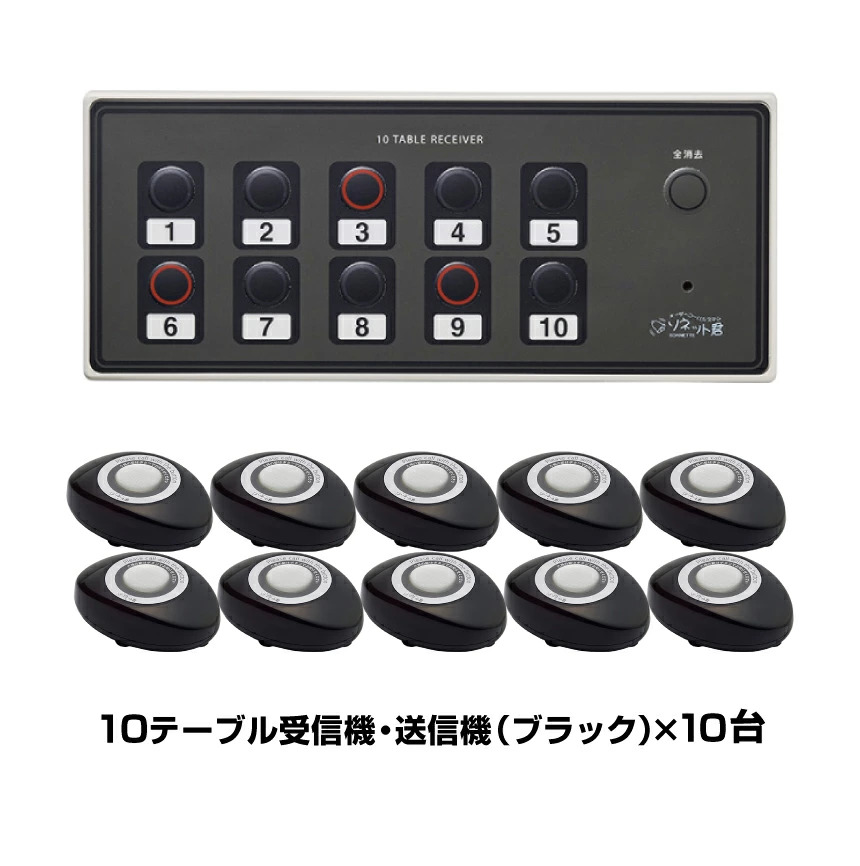 メーカー在庫限り【セット商品】オーダーコールシステム ソネット君