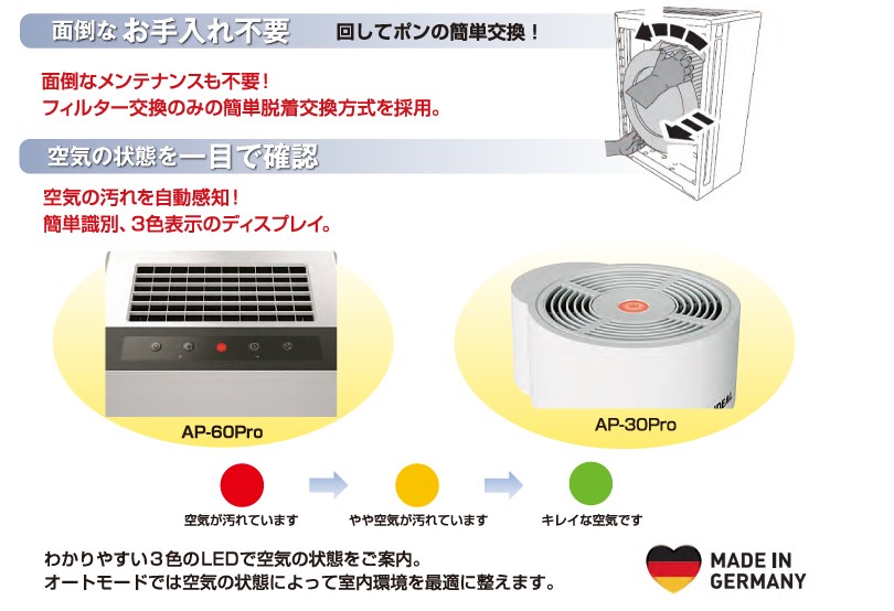 卓抜 NEXT MAITZ マイツ コーポレーション 空気清浄機 AP-60Pro AP