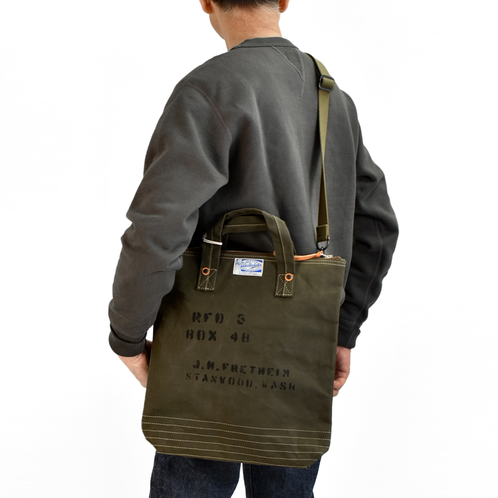 コリンボ COLIMBO トートバッグ TROOPER'S CANVAS TOTE =CUSTOM