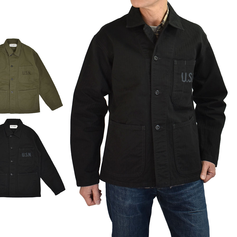 コリンボ COLIMBO ジャケット NAVAL WORK JKT. N-3 TYPE HERRINGBONE