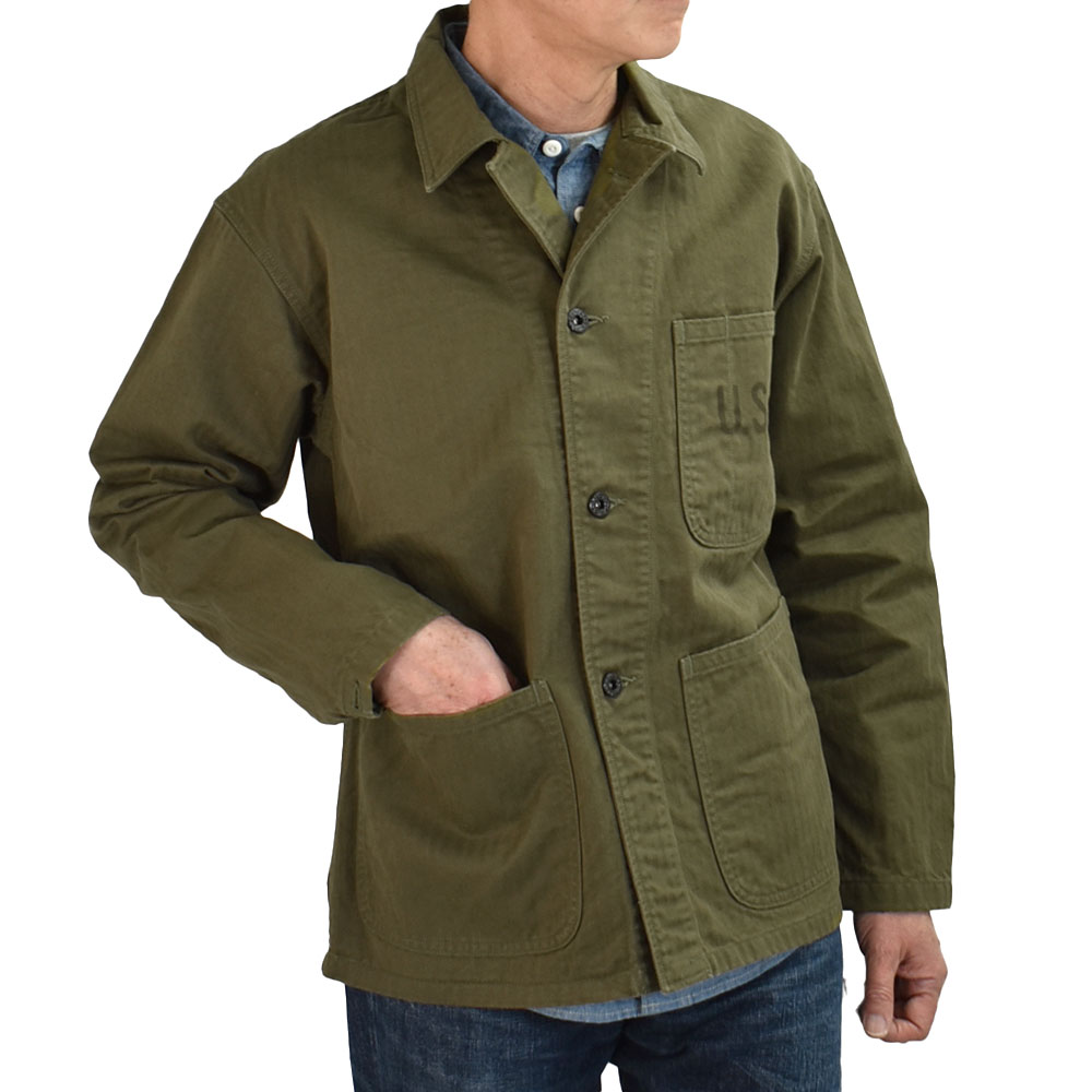 コリンボ COLIMBO ジャケット NAVAL WORK JKT. N-3 TYPE HERRINGBONE
