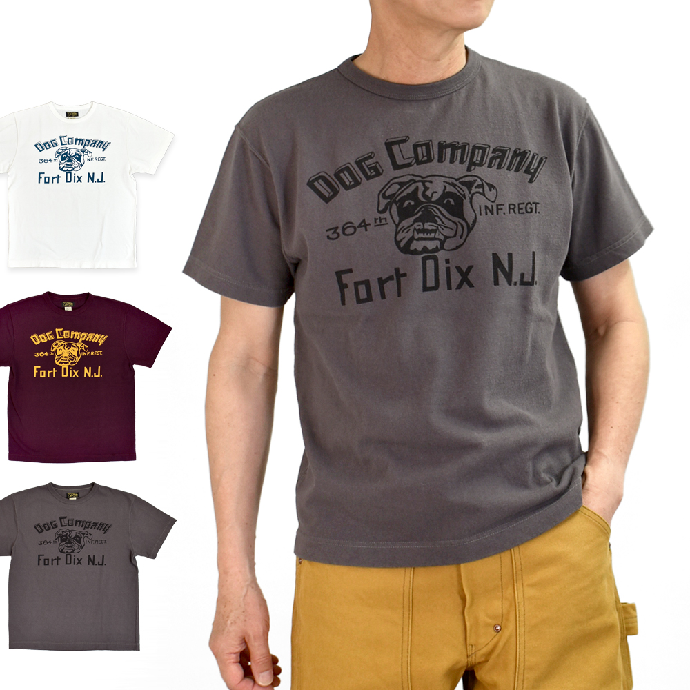 コリンボ COLIMBO tシャツ Norwalk Cotton Tee FORT DIX BULLDOG 半袖