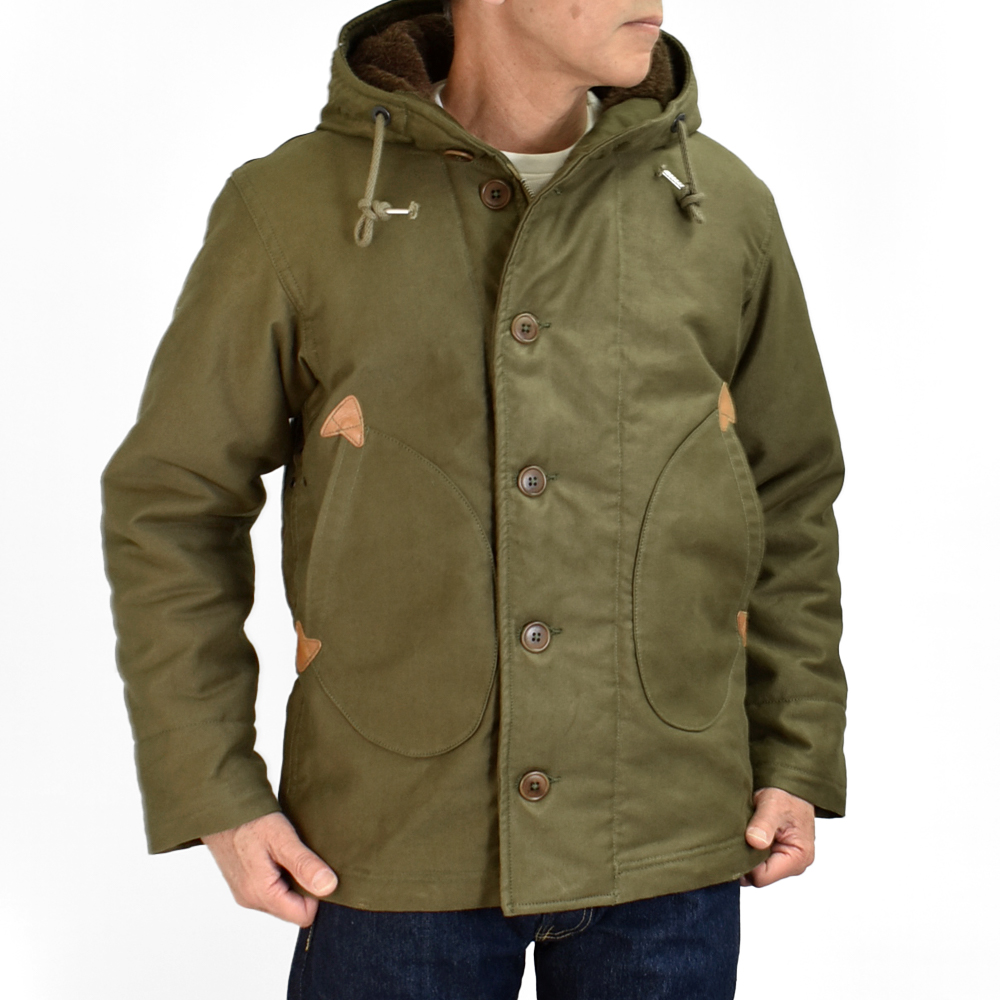 コリンボ COLIMBO ジャケット OBSERVER PARKA =PLAIN= オブザーバー パーカー N-1 フード付きデッキジャケット  アウター コート ZZ-0154