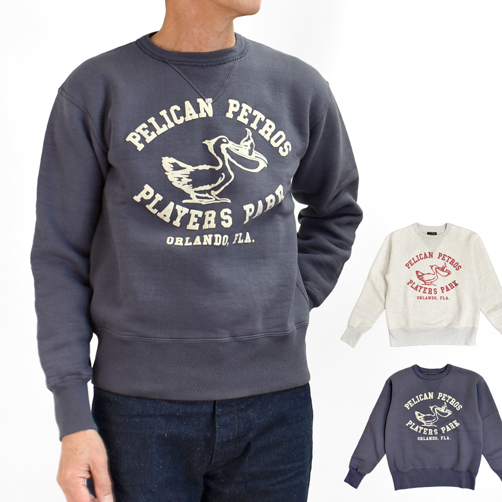 コリンボ COLIMBO スウェット KEYSTONE SWEAT SHIRT -PELICAN