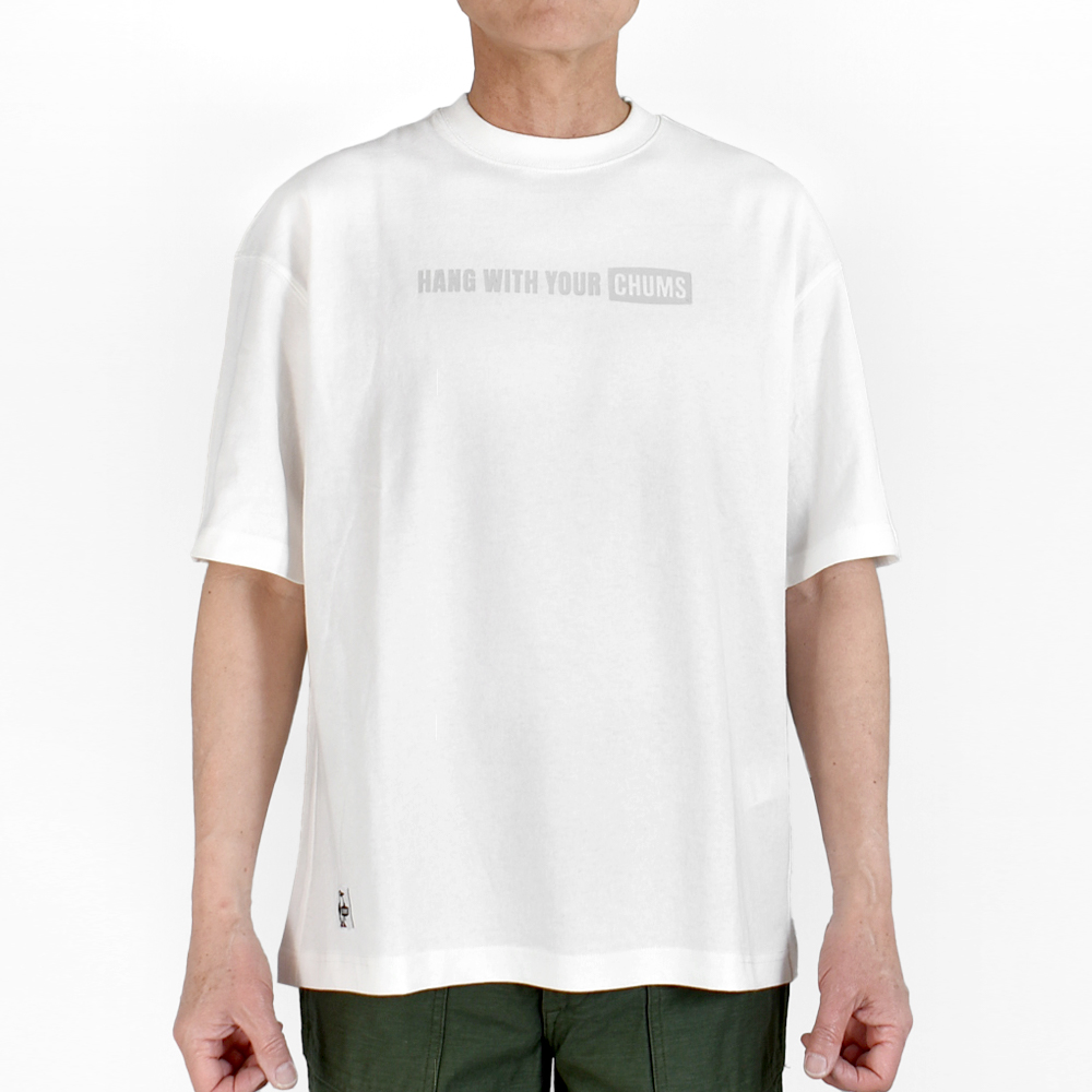 チャムス CHUMS tシャツ オーバーサイズドブービーTシャツ Oversized Booby T-Shirt 半袖プリントTシャツ ロゴ バックプリント ユニセックス CH01-2356｜topjimmy｜02