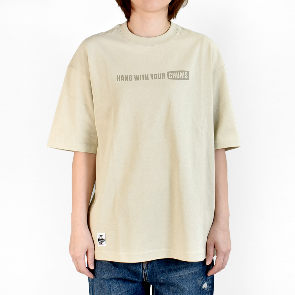 チャムス CHUMS tシャツ オーバーサイズドブービーTシャツ Oversized Booby T-Shirt 半袖プリントTシャツ ロゴ バックプリント ユニセックス CH01-2356｜topjimmy｜04