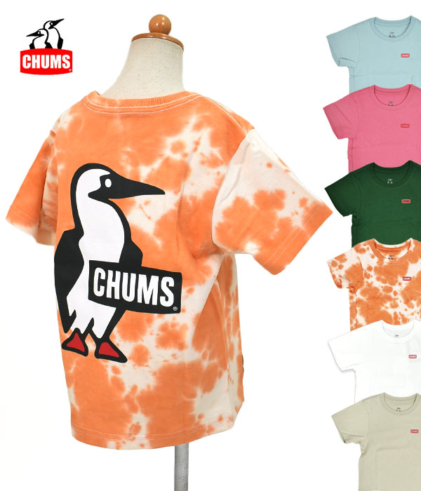 チャムス CHUMS tシャツ キッズ 半袖Tシャツ ブービーロゴTシャツ Kid&apos;s Booby ...