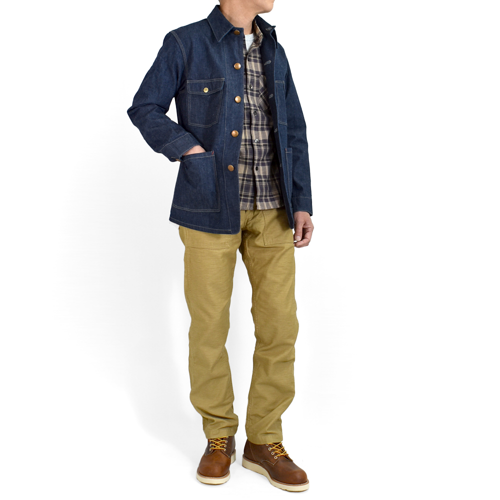 DELUXEWARE（デラックスウエア） ジャケット 40S DENIM COVERALL