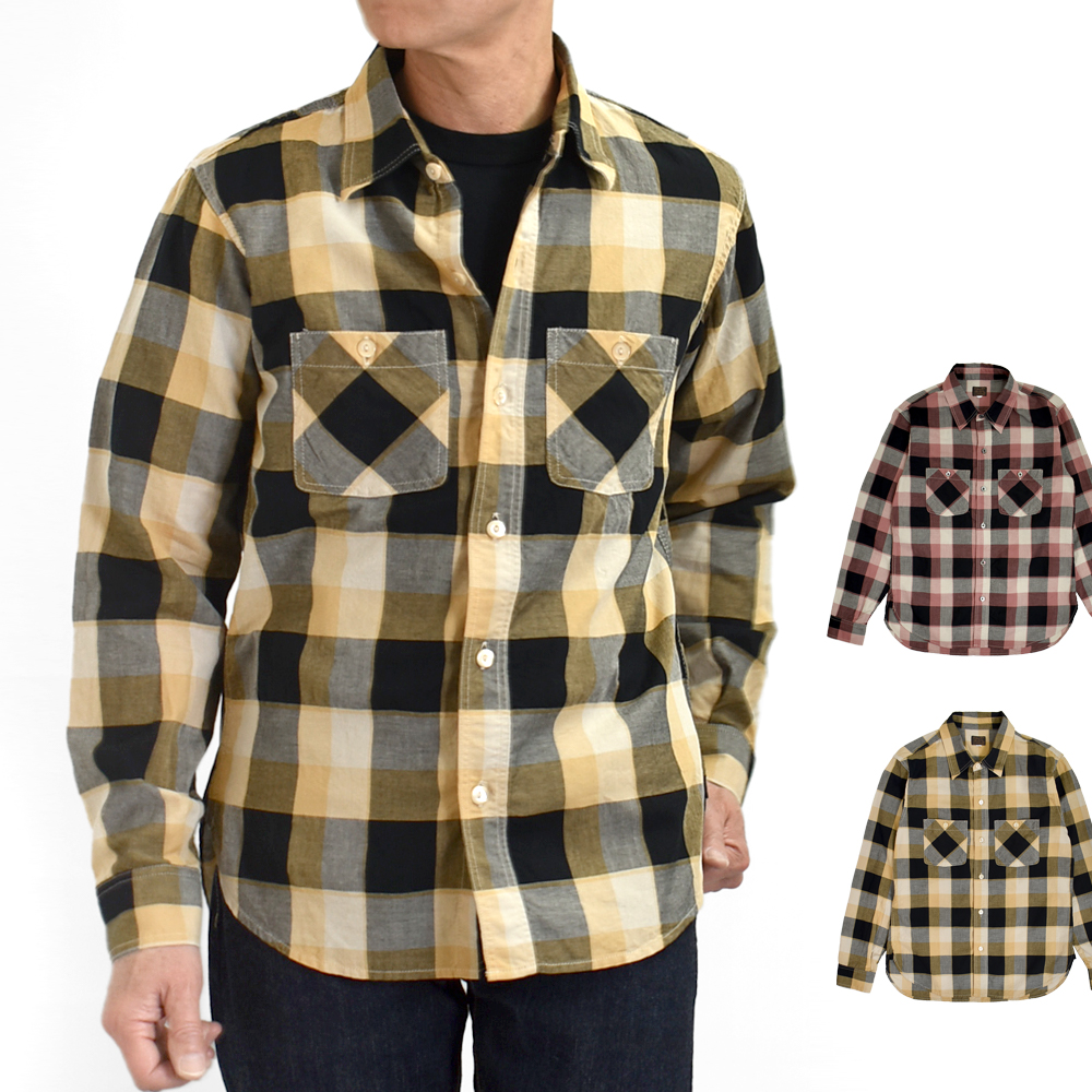 DELUXEWARE（デラックスウエア） シャツ 50s CHECK PATTERN 長袖