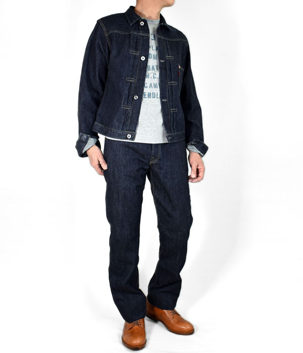 45R　デニムジャケット　サイズ２　45RPM FREE WHEELERS/フリーホイーラーズ】「1st Generation Denim