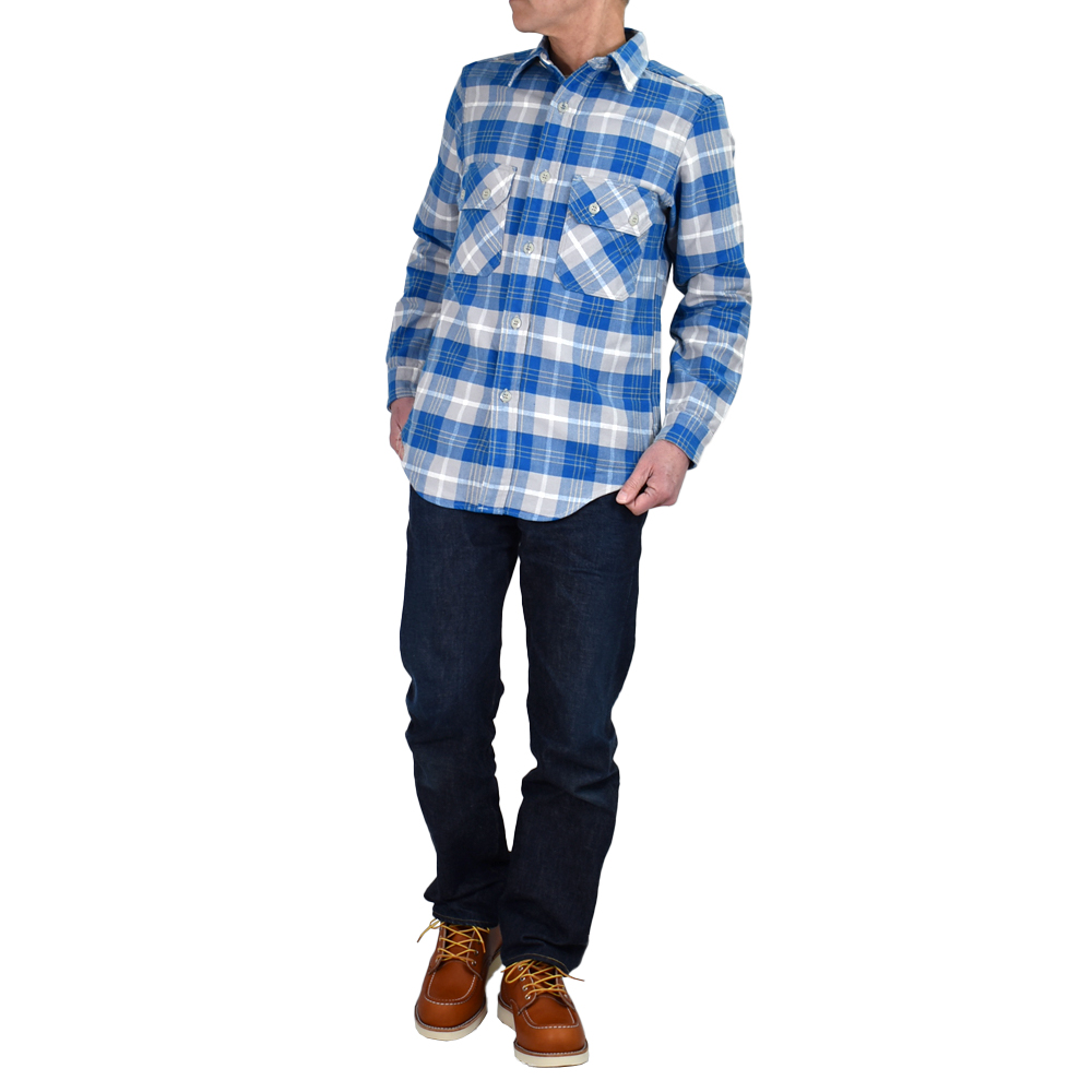 フリーホイーラーズ（FREEWHEELERS） シャツ NOMAD WORK SHIRT 1950s