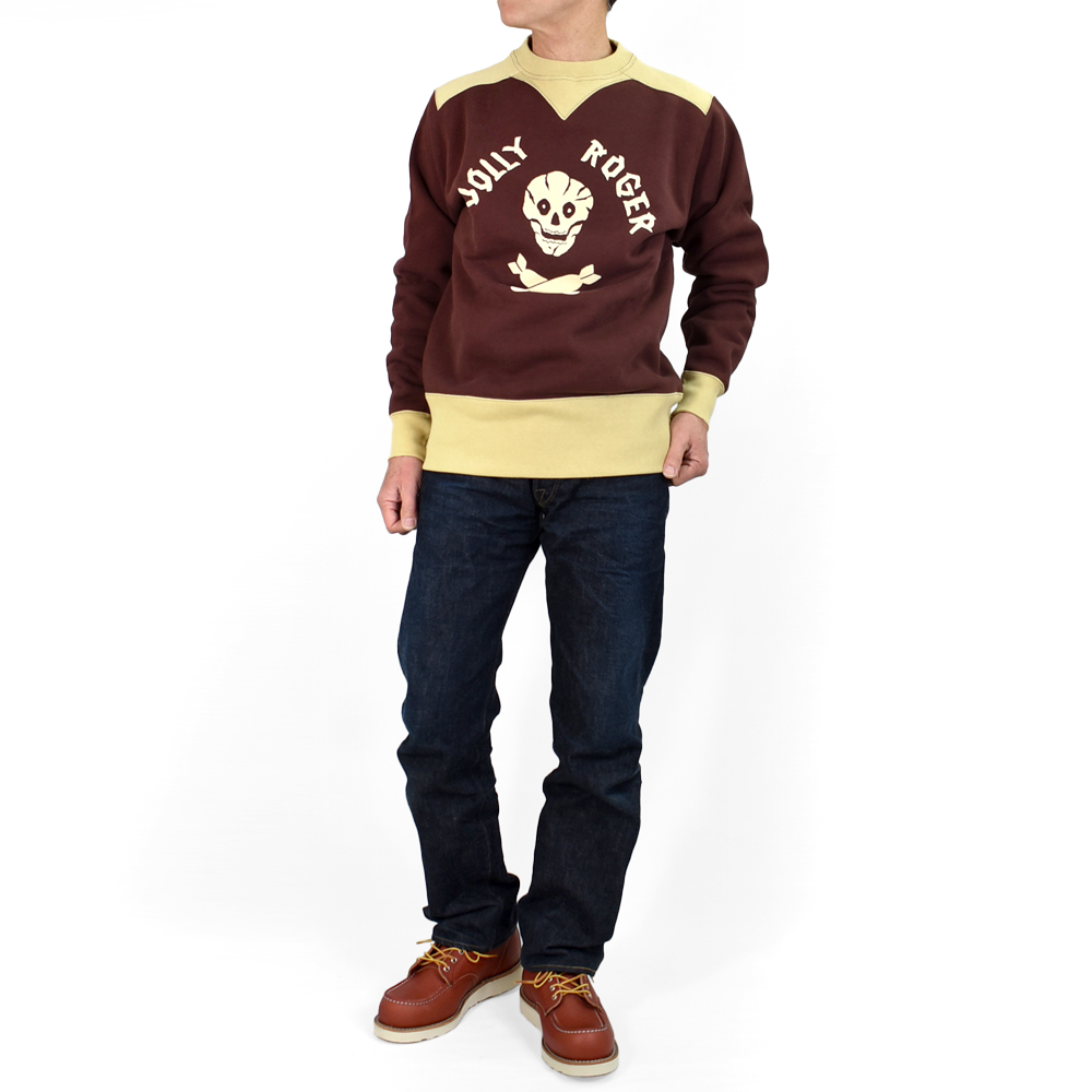 フリーホイーラーズ FREEWHEELERS スウェット USAAF 90TH BG