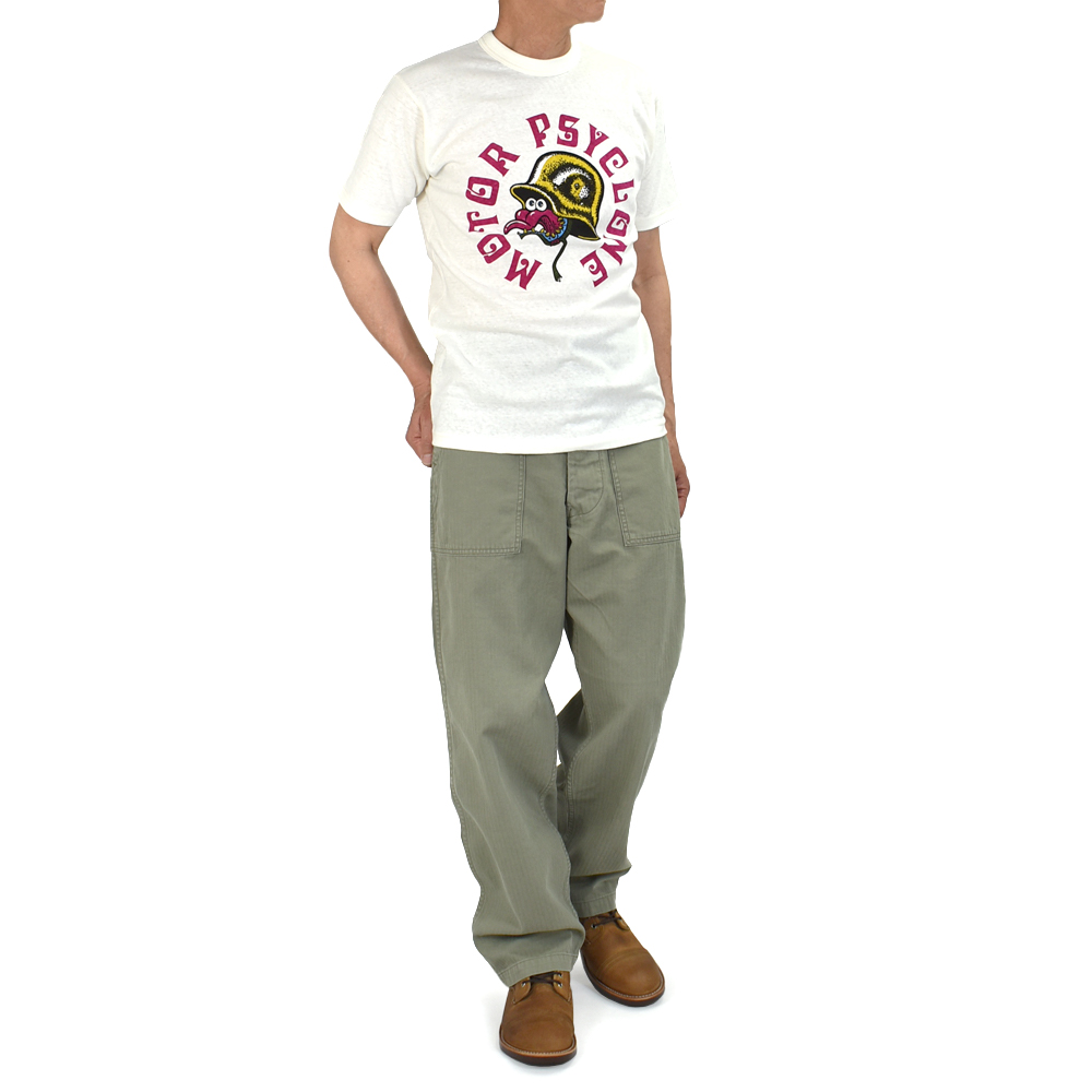 フリーホイーラーズ（FREEWHEELERS） FREEWHEELERS tシャツ HELMET