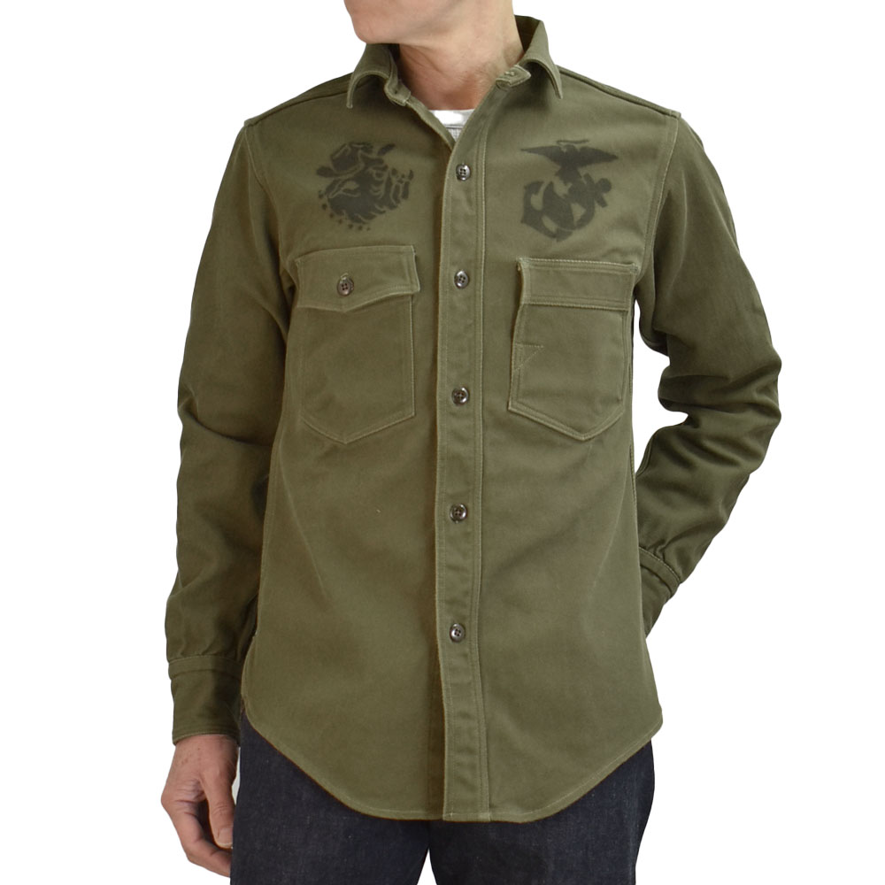 フリーホイーラーズ（FREEWHEELERS） シャツ 1944 U.S.M.C Marine