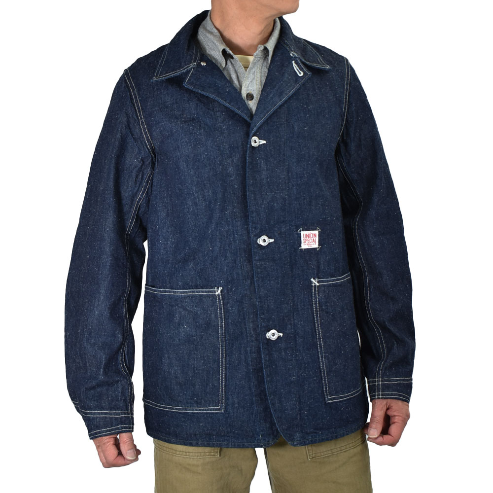 フリーホイーラーズ FREEWHEELERS カバーオール STEELBACKERS WORK COAT 大戦モデル デニムカバーオール ワークコート Original 11.5oz Indigo Denim 2621004の画像