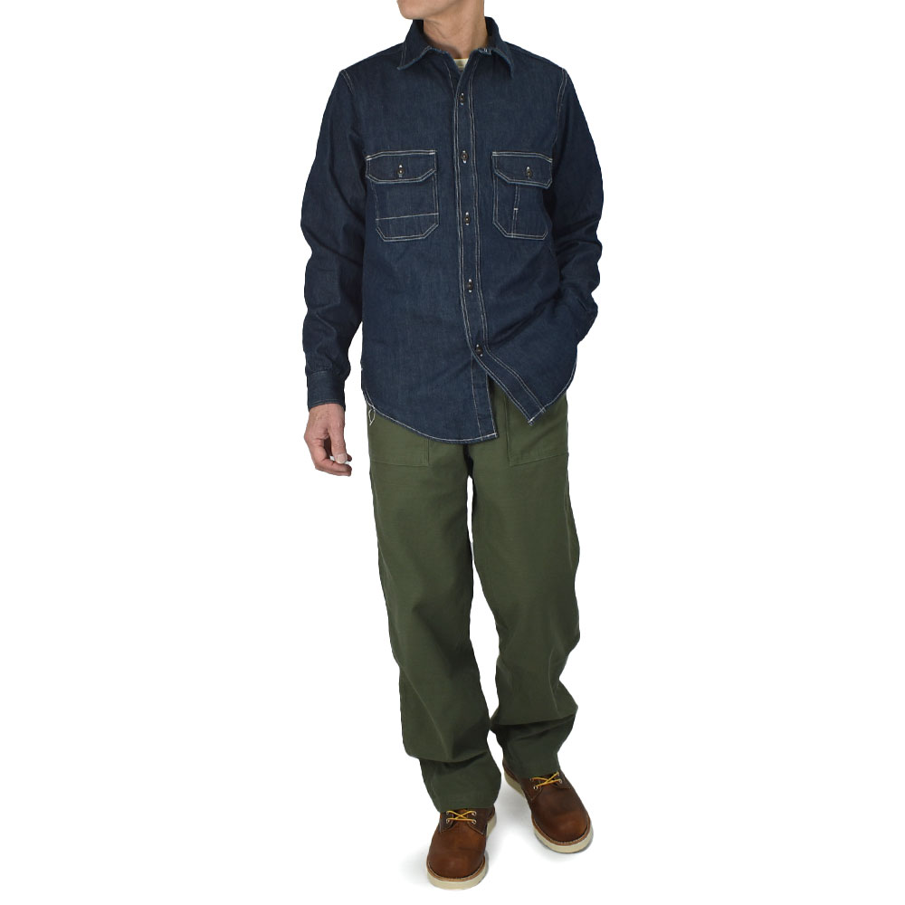 フリーホイーラーズ（FREEWHEELERS） シャツ Birner MECHANIC SHIRT
