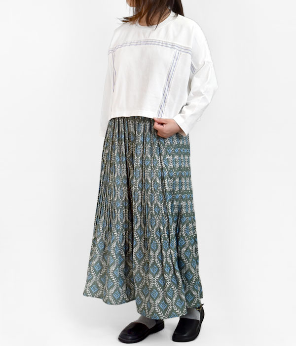 ギャランスエトヴィオレット Garance et VioLette 長袖Tシャツ スイッチングプルオーバー ワイドカットソー ロンT 23155-1059P ギャランスエトヴィオレット Garance et VioLette 長袖Tシャツ