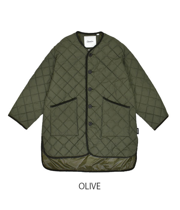 レディース ダウンジャケット ジムフレックス (GYMPHLEX) NYM QUILT DOWN COLLARLESS COATノーカラーキルトジャケット  GY-A0056NYM :gym-gy-a0056nym:トップジミー ヤフー店 - 通販 - Yahoo!ショッピング