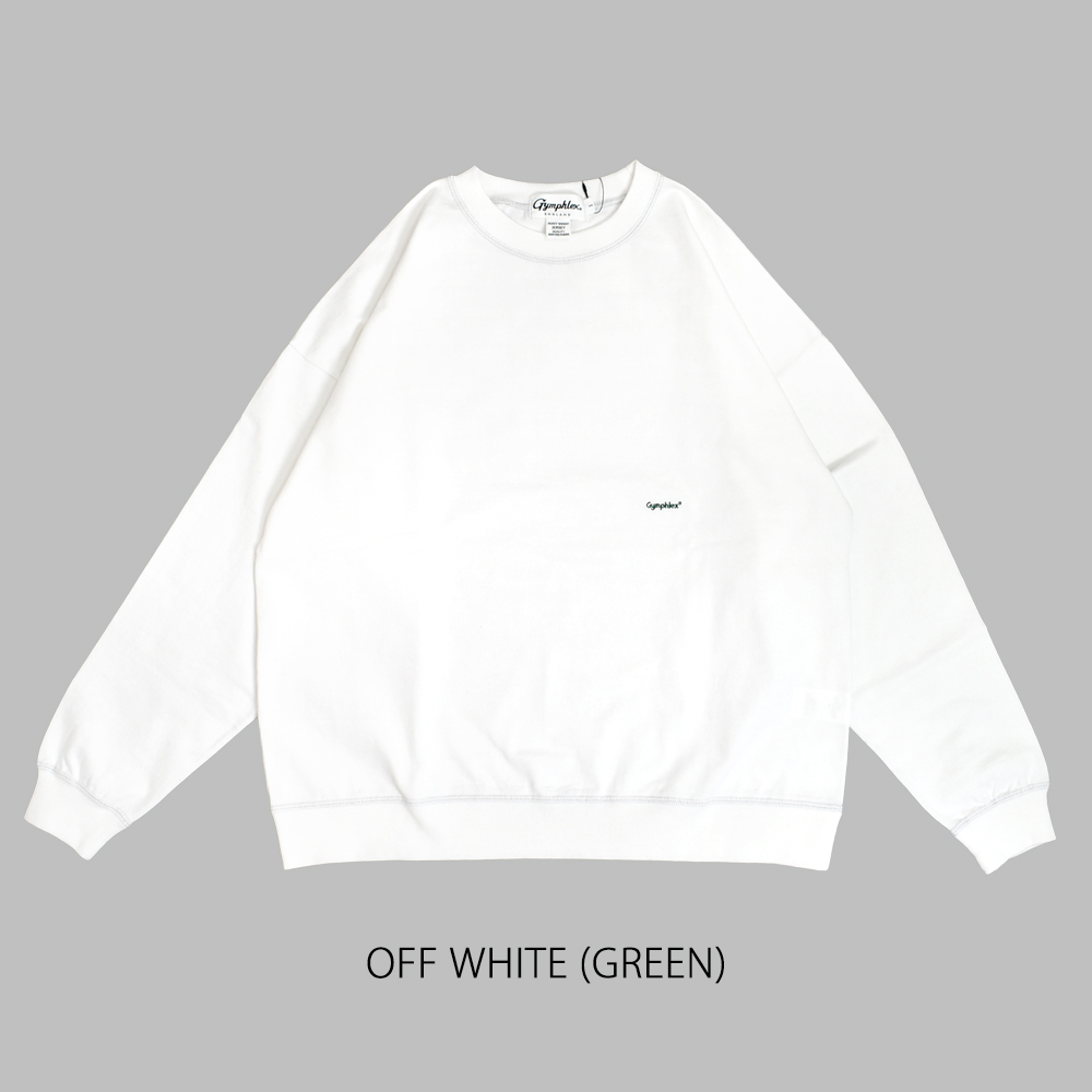 ジムフレックス GYMPHLEX 長袖Tシャツ CREW NECK L/S T-SHIRT クルーネック ヘビーウエイト ロングスリーブTシャツ GY-C0102HWJ GYMPHLEX ジムフレックス 長袖Tシャツ CREW NECK L/S T-SHIRT