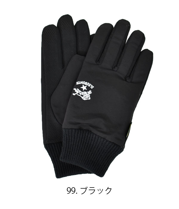 高品質の人気 イルビゾンテ 手袋 ペア 2点セット 革製ロゴ グレー 