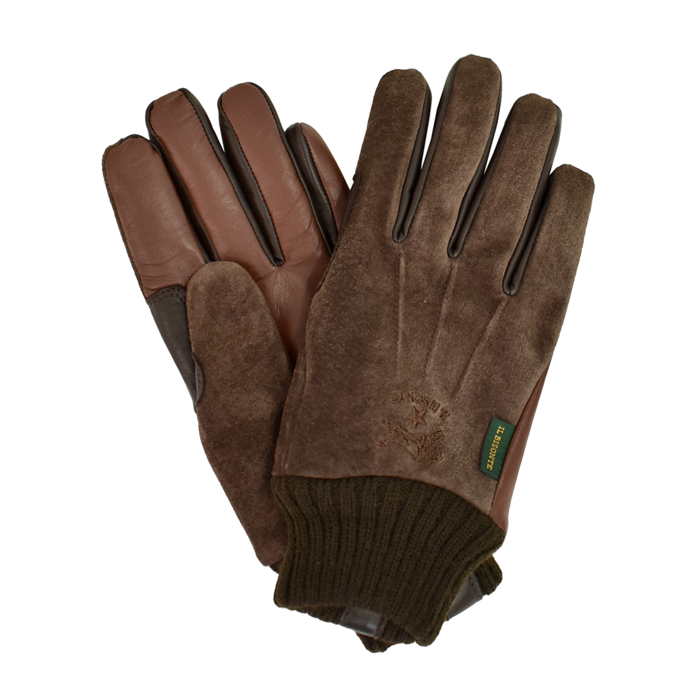 IL BISONTE（イルビゾンテ） 手袋 グローブ 革手袋 内側ボアフリース