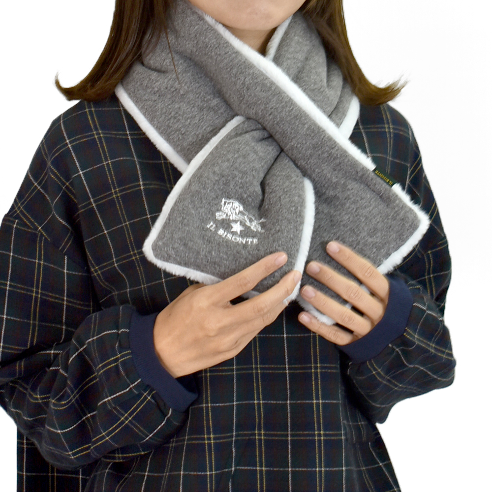 IL BISONTE（イルビゾンテ） マフラー フリースマフラー 54252-3-09481