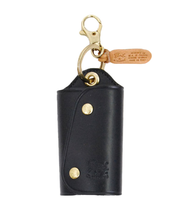 IL BISONTE イルビゾンテ キーケース レザーワイドキーケース メンズ