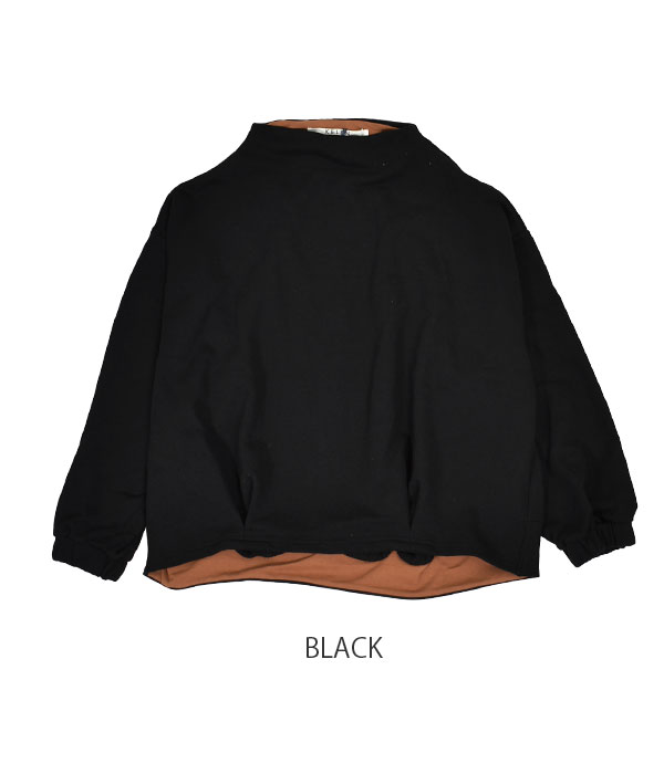 ケレン KELEN スウェット BY COLOR MOCK NECK TOPS "POWL" 長袖カットソー トレーナー LKL22FBL7