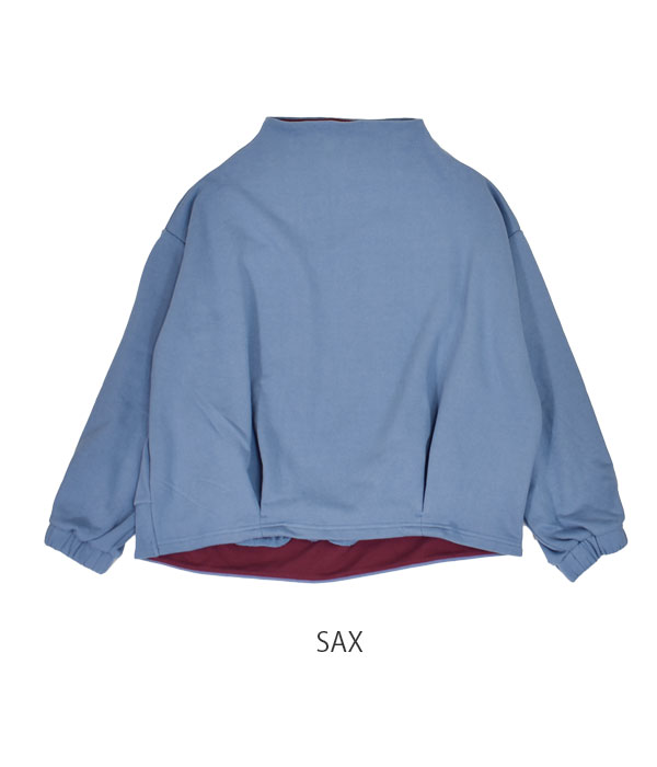 ケレン KELEN スウェット BY COLOR MOCK NECK TOPS "POWL" 長袖カットソー トレーナー LKL22FBL7