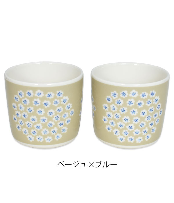 マリメッコ marimekko マグカップ Puketti ラテマグ コーヒーカップセット ハンドルなし 2個セット ギフトボックス ペア プケッティ  52239-4-72605 52239472605 : mar-52239-4-72605 : トップジミー ヤフー店 - 通販 -  Yahoo!ショッピング