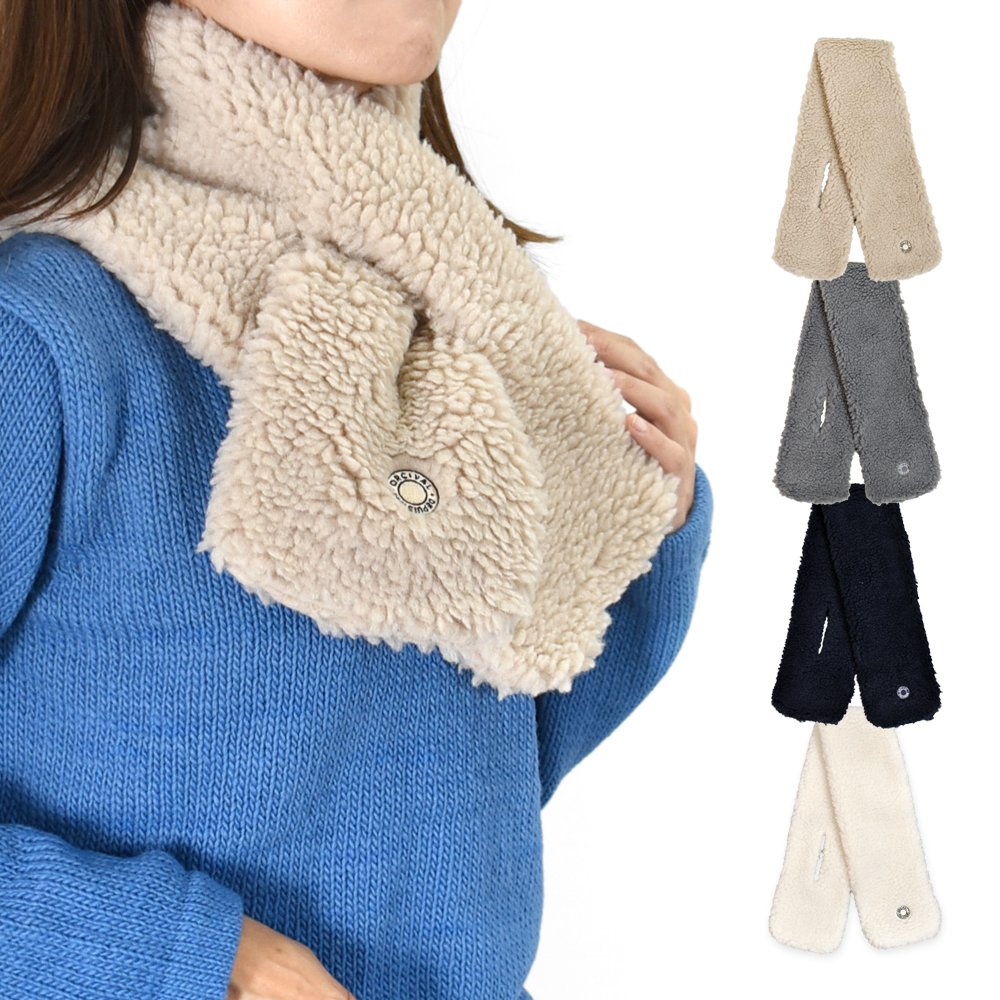 ORCIVAL（オーシバル） オーチバル マフラー WOOL BOA SCARF ボア