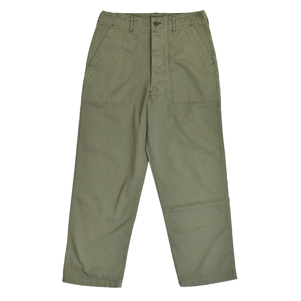 orSlow オアスロウ パンツ HERRINGBONE TWILL SUMMER FATIGUE