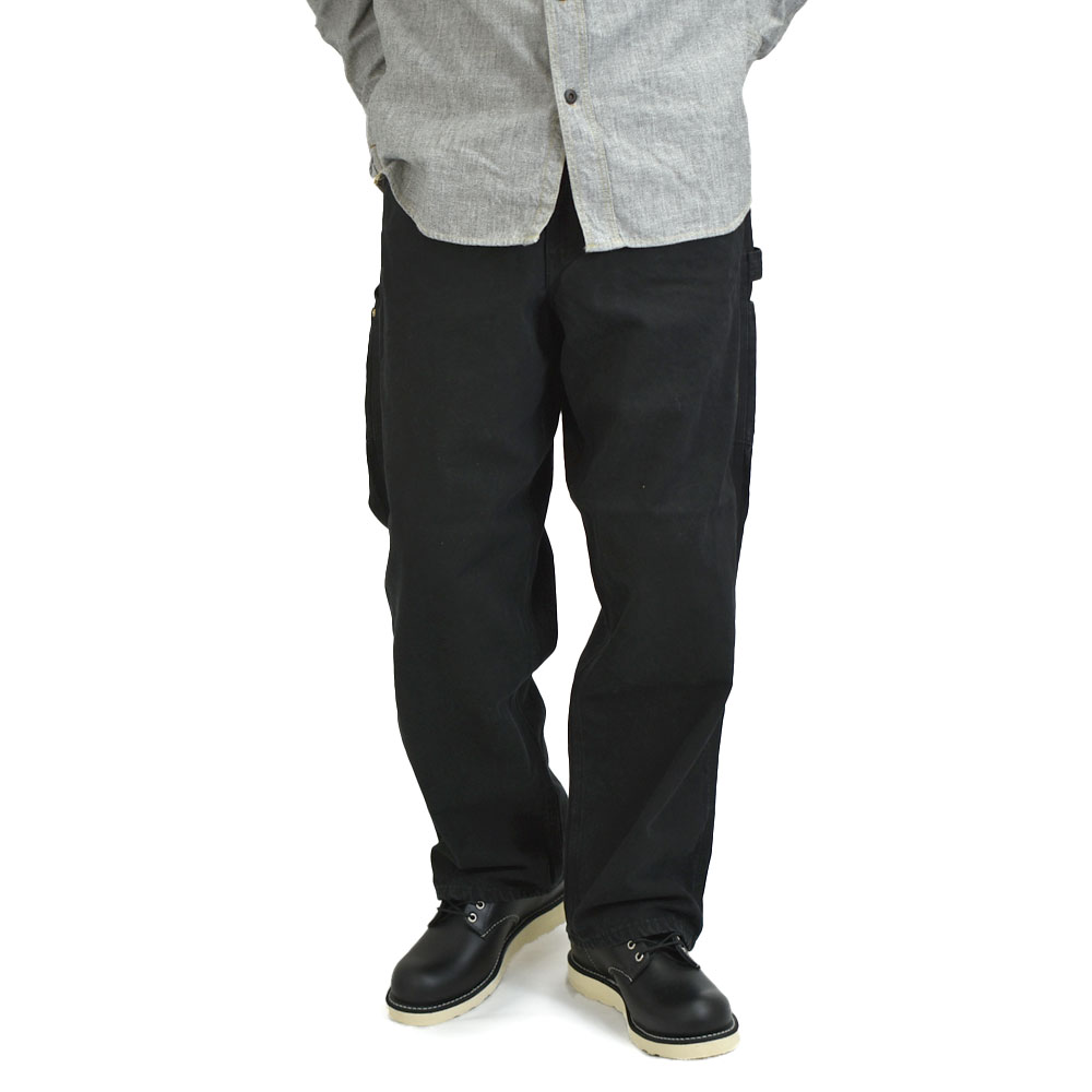 orSlow（オアスロウ） パンツ DAD'S FIT OXFORD PAINTER PANTS BLACK