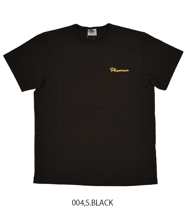 フェローズ PHERROW'S Tシャツ 半袖刺繍プリントTシャツ 23S-PTP2 メール便発送対応可能｜topjimmy｜03